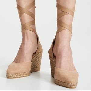 Joyce T Wedge Espadrille Tostado 39